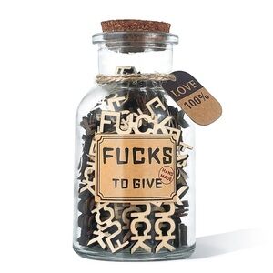 Jar of fucks to give